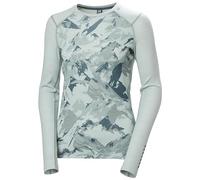 Helly Hansen Mujeres Tripulación W LIFA Merino Midw Gra, Verde, M