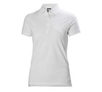 Helly Hansen Mujeres W Crew Pique 2 Polo, Blanco, XS