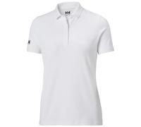 Helly Hansen Mujeres W Crew Tech Polo, Blanco, XL