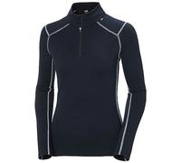 Helly Hansen Mujeres W Lifa Merino Midw 1/2 Zip, Azul Marino, M