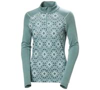 Helly Hansen Mujeres W LIFA Merino Midw Gra 1/2 Zip, Cactus Estrella, S