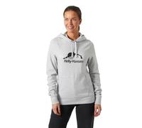 Helly Hansen Mujeres W Nord Sudadera con Capucha gráfica, Grau Melange 2.0, S