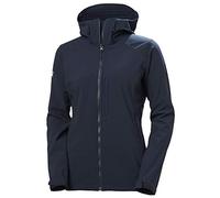Helly Hansen Mujeres W Paramount Hood Softshell Jkt, Azul Marino, S