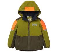 Helly Hansen Niños Unisex Chaqueta K Rider 2.0 Ins, Verde Utilitario, 2