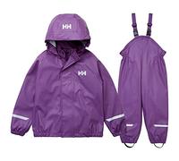 Helly Hansen Niños Unisex K Bergen 2.0 Pu Set de lluvia, Uva Machacada, 6