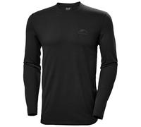 Helly Hansen Nord Graphic Longsleeve T-Shir Camiseta, Ébano 983, XXL para Hombre