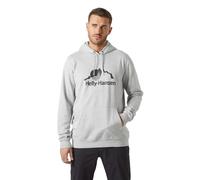 Helly Hansen Hombres Sudadera con Capucha Nord Graphic Pull-On, Grau Melange 2.0, XL