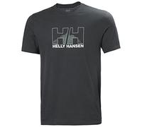 Helly Hansen Nord Graphic T-shirt Camiseta, Ébano, M Hombre