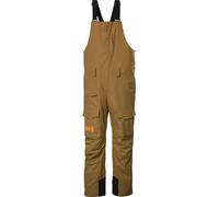 Helly-Hansen - Pantalones de esquí - Sogn Bib Cargo Pant Sepia - Talla L - Marrón
