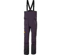 Helly-Hansen - Pantalones de esquí - Sogn Bib Shell Pant Black Grape - Talla L - Púrpura Púrpura L