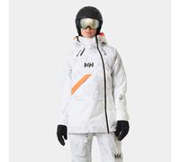 Helly Hansen Powchaser Asymmetric Ski Jacket Mujer Gris L L