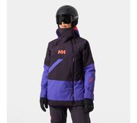 Helly Hansen Powchaser Asymmetric Ski Jacket Mujer Morado XL XL