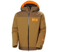 Helly Hansen Powdreamer 2.0, chaqueta de esquí, hombre, marrón L(52) Sepia