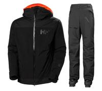 Helly Hansen Powdreamer 2.0/Sogn Cargo, conjunto de esquí, hombre, negro