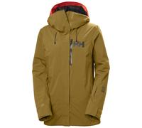 Helly Hansen Powshot, chaqueta de esquí, mujer, dorada 40(L) Lynx