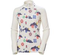 HELLY HANSEN W Lifa Merino Midw Gra 1/2 Zip - Mujer - Blanco / Multicolor - talla S- modelo 2026