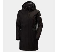 Helly Hansen ’s Aden Long Rain Jacket Mujer Negro XS