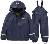 Helly Hansen Set de lluvia unisex K Bergen 2.0 de poliuretano, azul marino, 3