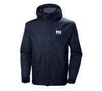 Helly Hansen Chaqueta de Lluvia Hombre Seven J - Cazadora Ligera con Capucha Fija y Puños Ajustables