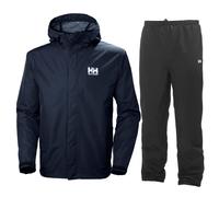 Helly Hansen Seven J, pantalón de lluvia, hombre, negro M(50) Sort