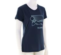 Helly Hansen Skog Graphic Mujer T-Shirt S Azul oscuro