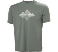 HELLY HANSEN Skog Graphic T-shirt - Hombre - Verde - talla L- modelo 2025
