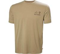 Helly-Hansen - Skog Graphic T-Shirt Pebble - Talla M - Beige Beige M