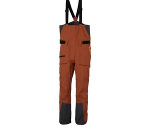 HELLY HANSEN Sogn Bib Shell Pant - Hombre - Marrón / Negro - talla XXL- modelo 2025