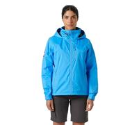Helly-Hansen Sportswear Crew - Chaqueta de capa intermedia con capucha para mujer, color cian 645, talla XL