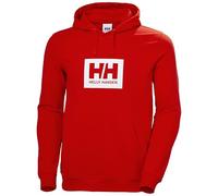 Helly Hansen Sudadera con Capucha HH Box, Hombre, Rosso, XL