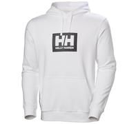 Helly Hansen Sudadera con Capucha HH Box para Hombre, Color Blanco, Talla L, Blanco, L