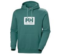 Helly Hansen Sudadera con Capucha HH Box para Hombre, Verde, L, Verde, L