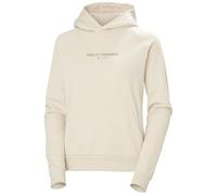 Helly Hansen Sudadera con Capucha W Core, Mujer, Crema, S