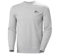 Helly Hansen Sudadera Nord Graphic Crew para Hombre, 952 Grey Melange, M