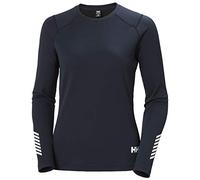 Helly Hansen Sudadera para Mujer LIFA Active Crew, Mujer, Sudadera, 49393, Azul Marino, Extra-Large