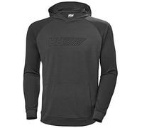 Helly Hansen Tech Lite Pullover Hoodie, Camisa Hombre, Negro (Black), XXL