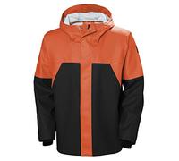 HELLY HANSEN TRABAJO Storm Rain Jacket Color: 299 Dark Orange/Black Talla: S