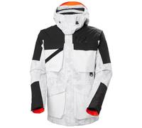 HELLY HANSEN Ullr D Heritage Long Jacket - Hombre - Blanco / Negro - talla M- modelo 2025