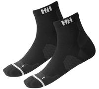 Helly-Hansen Unisex Trail Sock 2Pk, Negro, 36-38