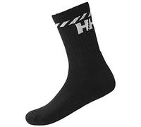 Helly Hansen Unisex Calcetín Deportivo 3Pk, 45-47, Negro