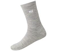 Helly-Hansen Unisex Everyday Wool Sock 2Pk, Gris Melange, 42-44