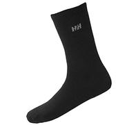 Helly-Hansen Unisex Everyday Wool Sock 2Pk, Negro, 39-41