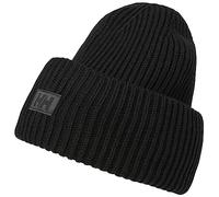 Helly Hansen Unisex Gorro de costilla HH, Negro, STD