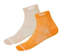 Helly Hansen Unisex Trail Sock 2Pk, Ignite Orange, 42-44