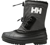 Helly Hansen Varanger Insulated, Botas de Invierno para Unisex niños, Black Light Grey, 34 EU