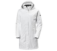 Helly Hansen W Aden Insulated Coat Chaqueta Impermeable Rell, Mujer, Blanco, XS