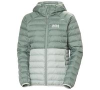 Helly Hansen W Banff - Aislante con capucha para mujer, color verde, talla S