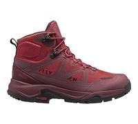 Helly Hansen W Cascade Mid Ht, Botas y zapatos de senderismo Mujer, Rojo Amapola Nogal, 37.5 EU