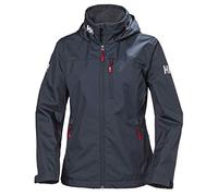 Helly Hansen W Crew Hooded Jacket Chaqueta, Azul marino, XS Mujer
