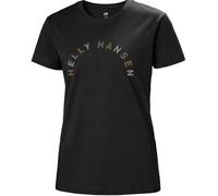 HELLY HANSEN W F2f Organic Cotton Tee 2.0 - Mujer - Negro - talla XS- modelo 2024